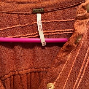 Free people oversized flannel